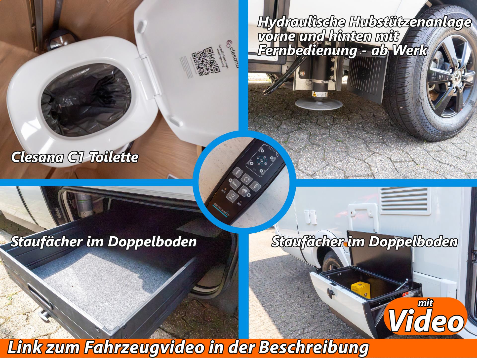 clesanaHubstützen