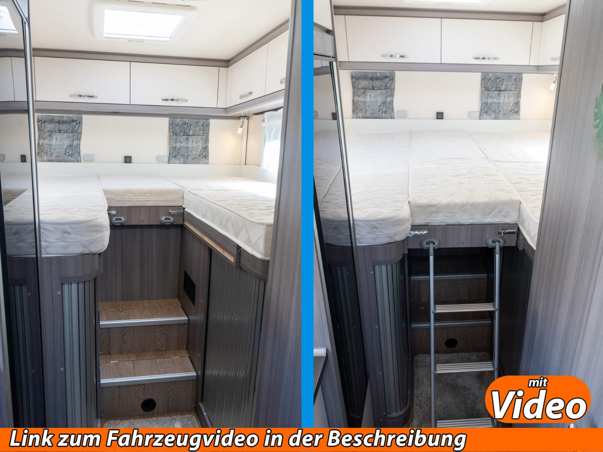 Hobby Optima Ontour Edition V65 GE-2022-CamperKaufenTv-FZG1008- Bett